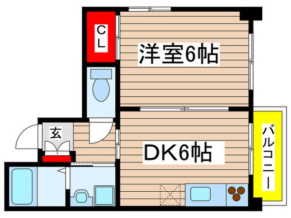 ヴェルデ葵の物件間取画像